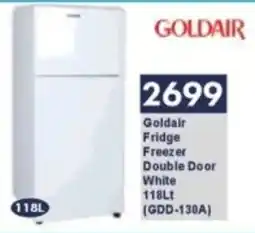 President Hyper Goldair Fridge Freezer Double Door White offer