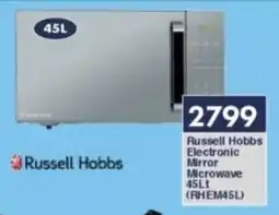 President Hyper Russell Hobbs Electronic Mirror Microwave offer