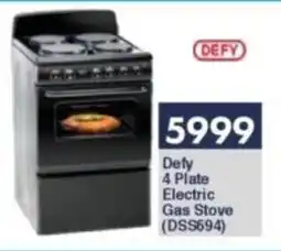 President Hyper Defy 4 Plate Electric Gas Stove offer