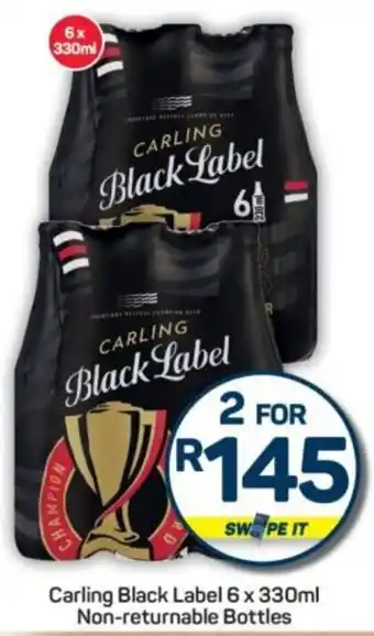 Pick n Pay Carling Black Label offer