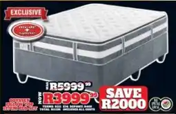Lewis Odyssey pillow top 137cm bed set offer