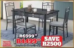 Lewis Pacific dinette offer