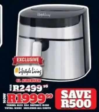 Lewis Lifestyle Living Airfryer offer