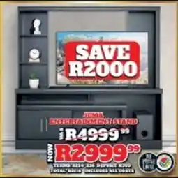 Lewis Jema entertainment stand offer
