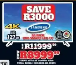 Lewis Samsung 50 inch UHD Smart LED TV offer