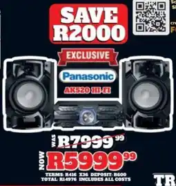 Lewis Panasonic AK520 Hi-Fi offer