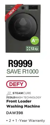 House & Home DEFY Front Loader Washing Machine offer