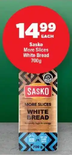 OK MiniMark Sasko More Slices White Bread offer