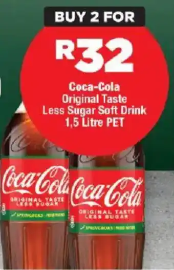 OK MiniMark Coca-Cola Original Taste Less Sugar Soft Drink offer