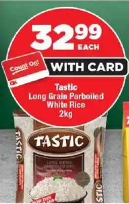 OK MiniMark Tastic Long Grain Parboiled White Rice offer