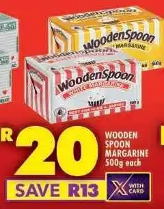 Shoprite Wooden Spoon Margarine offer