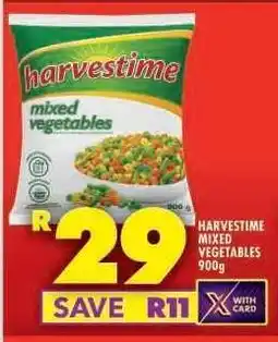 Shoprite Harvestime Mixed Vegetables 900g offer