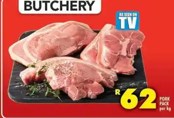 Shoprite Pork Pack offer