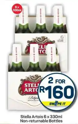 Pick n Pay Stella Artois 6 x 330ml offer