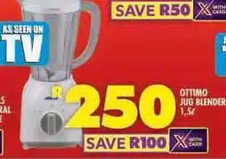 Shoprite OTTIMO JUG BLENDER 1,5ℓ offer