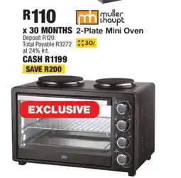 OK Furniture muller haupt 2-Plate Mini Oven offer