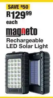 OK Furniture Magneto Rechargeable LED Solar Light offer