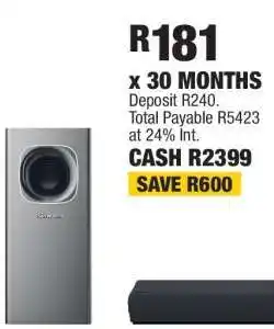 OK Furniture Samsung Speaker offer