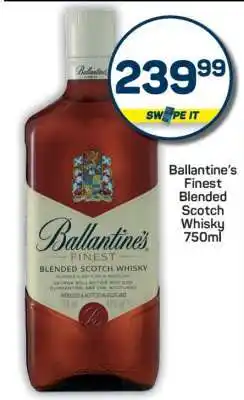 Pick n Pay Ballantine's Finest Blended Scotch Whisky 750ml offer