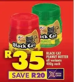 Shoprite BLACK CAT PEANUT BUTTER offer