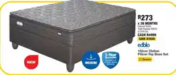 OK Furniture 152cm Chillon Pillow-Top Base Set offer