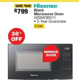 OK Furniture Hisense Black Microwave Oven H20MOBS11 offer
