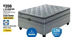 OK Furniture Sealy 152cm Georgia Base Set offer