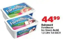 OK MiniMark Dairymaid Farmhouse Ice Cream Asstd. Tub offer
