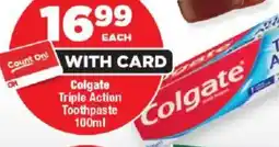 OK MiniMark Colgate Triple Action Toothpaste offer