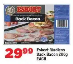 OK MiniMark Eskort Rindless Back Bacon offer