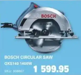 Cashbuild Bosch circular saw offer