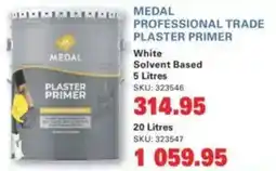 Cashbuild Medal professional trade plaster primer offer