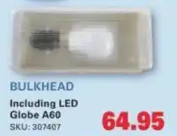 Cashbuild Bulkhead Including LED Globe A60 offer