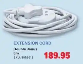 Cashbuild Extension Cord Double Janus offer