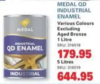 Cashbuild Medal qd industrial enamel offer