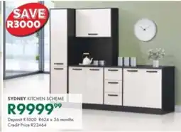Beares Sydney kitchen scheme offer