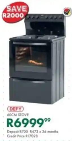 Beares Defy Stove offer