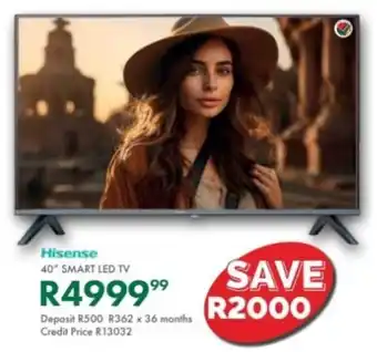 Beares Hisense 40" Smart LED TV offer
