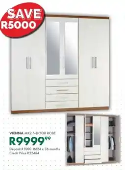 Beares Vienna mk2 6-door robe offer