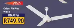 Laduma Hardware catalogue LARS Orient Air Plus White Ceiling Fan offer