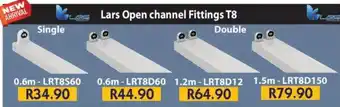 Laduma Hardware catalogue Lars Open channel Fittings T8 offer