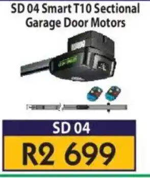 Laduma Hardware catalogue Centurion SD 04 Smart T10 Sectional Garage Door Motors offer