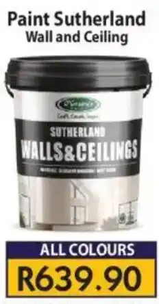 Laduma Hardware catalogue Paint Sutherland Wall and Ceiling offer