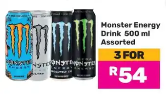 Game Monster Energy Drink 500 ml Assorted offer