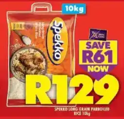 Shoprite Spekko long grain parboiled rice offer