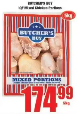 Boxer BUTCHER'S BUY IQF Mixed Chicken Portions offer