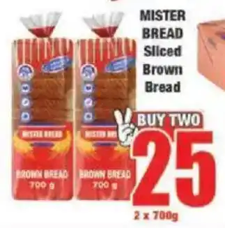 Boxer MISTER BREAD Sliced Brown Bread offer
