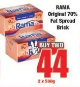 Boxer RAMA Original 70% Fat Spread Brick offer