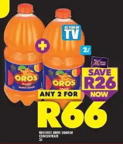 Shoprite Brookes oros squash concentrate offer