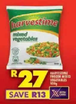 Shoprite Harvestime frozen mixed vegetables offer
